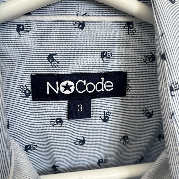 No code button shirt - Picture 4 of 5